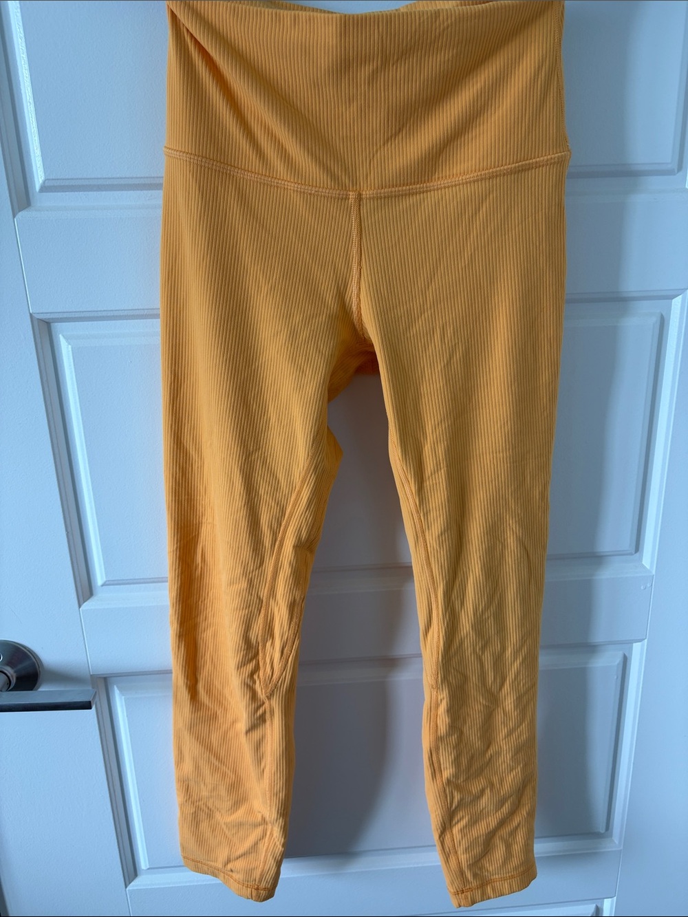 lululemon athletica Ribbed Peach High-Rise Leggings